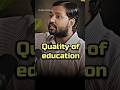 Quality of Education by khan sir 😍 || @rajshamani || #shorts #podcast