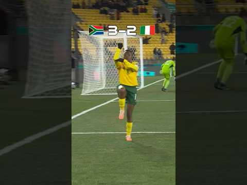 A late winner! South Africa vs Italy