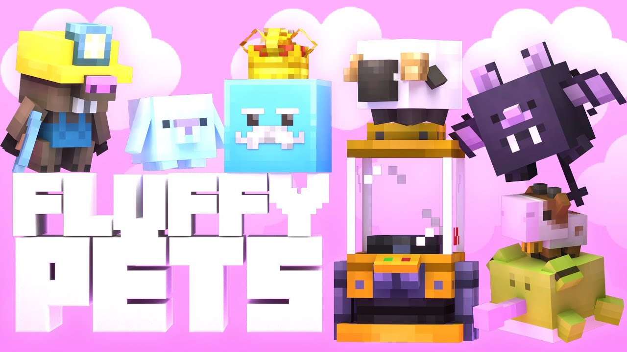 7 cute new pets in MINECRAFT! YouTube