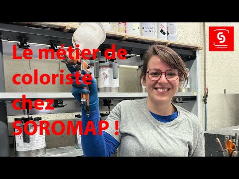 Miniature de la vidéo Le métier de coloriste chez SOROMAP