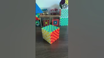 7x7 Checkerboard Pattern Transition! 😲 #rubikscube #transition #shorts