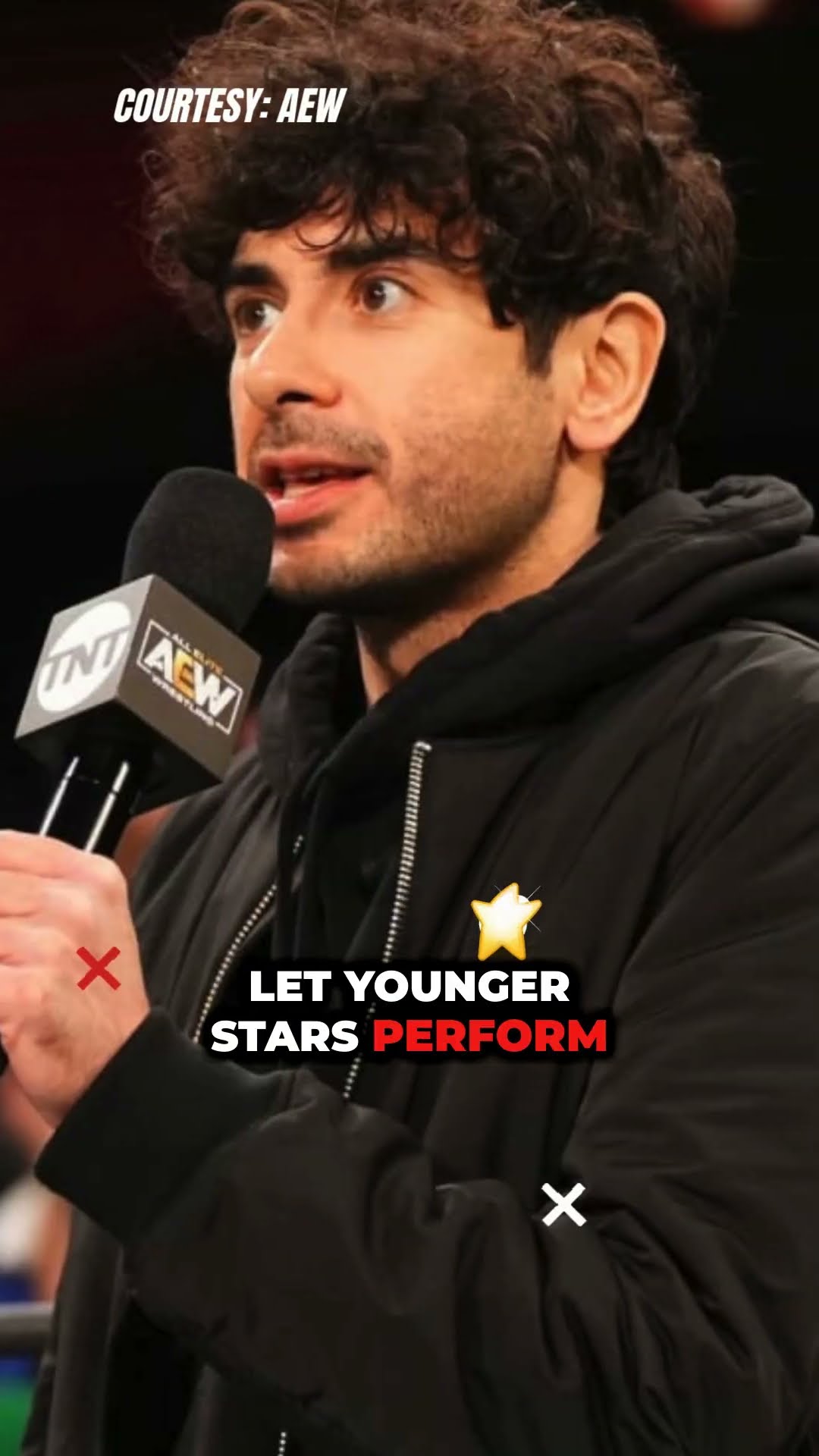 Tony Khan's decision to sideline younger stars at WrestleMania sparks debate. #TonyKhan #shorts