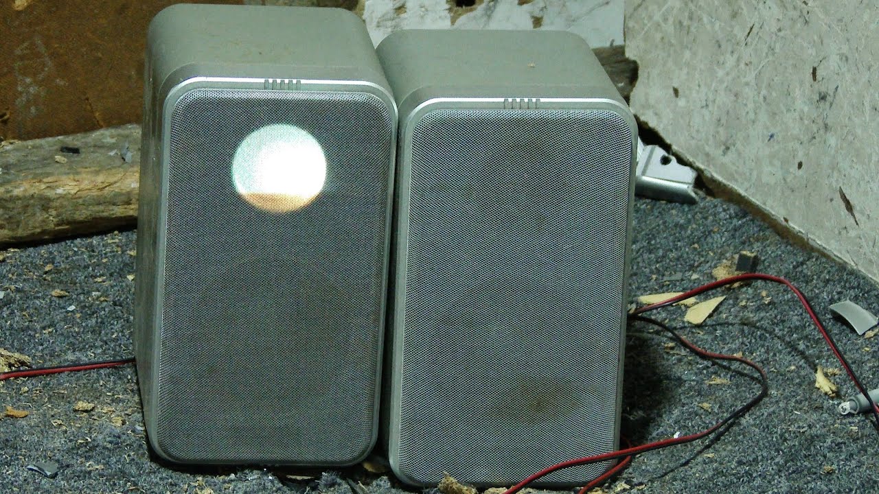 Blow Out and Smash Unbranded Speakers