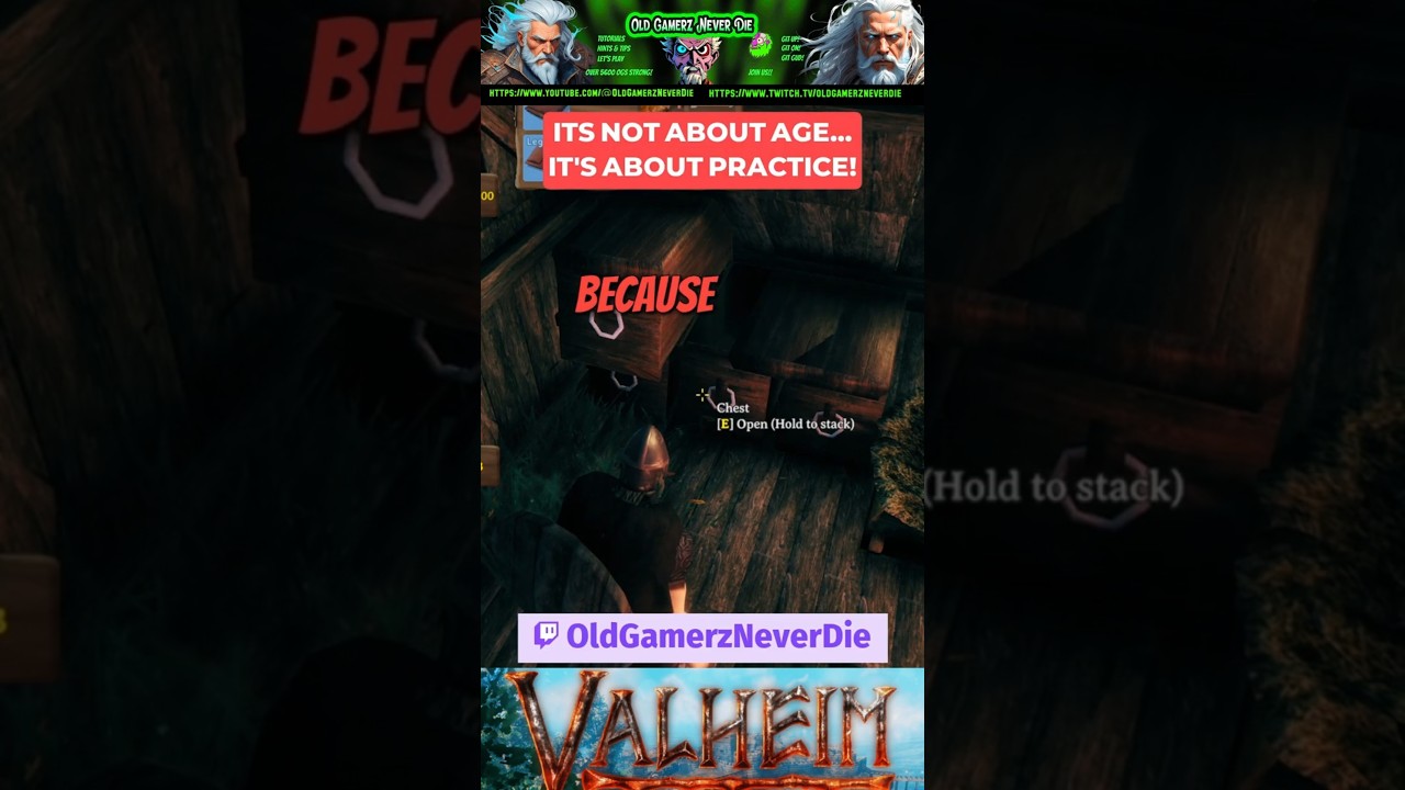 Valheim - Games ARE for Geezers!