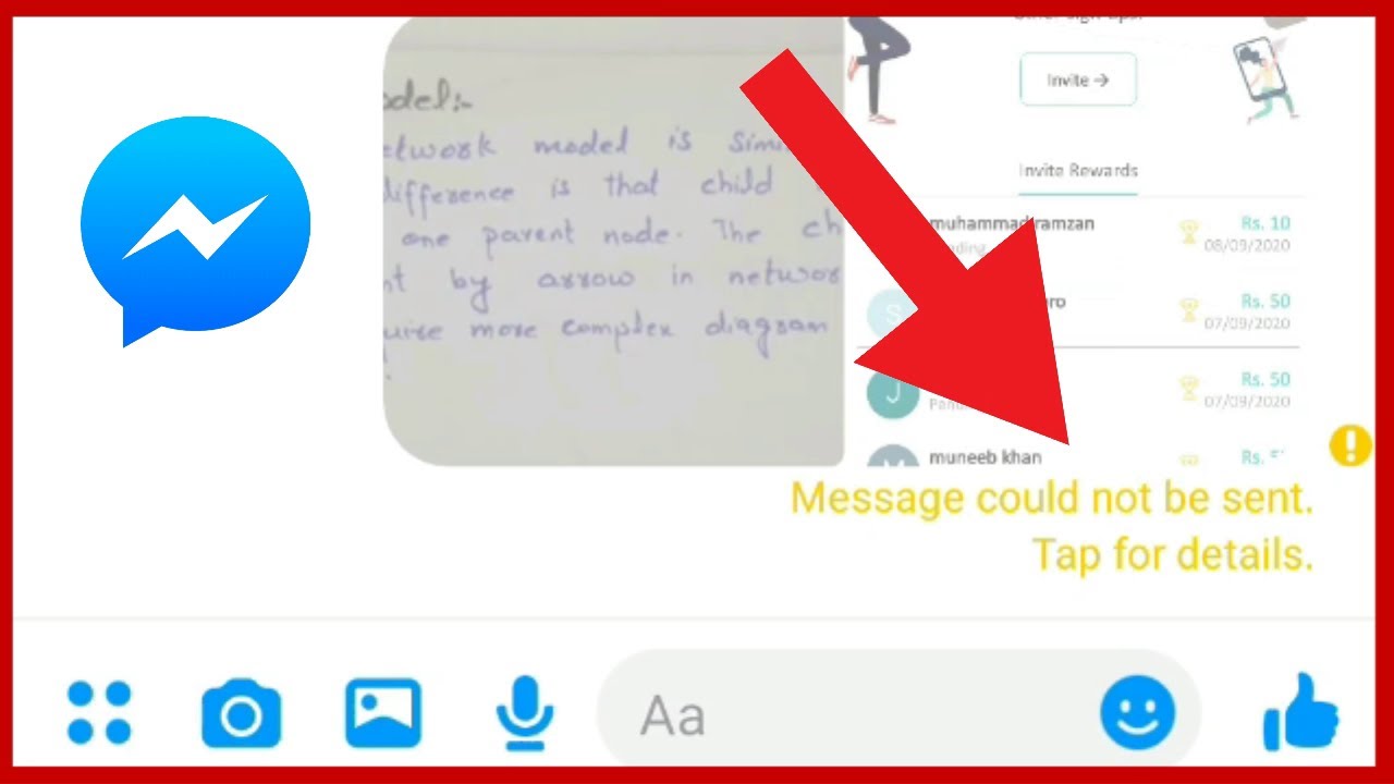 Fix message. Can message. Send sent. Video not send message. Send tap PNG.