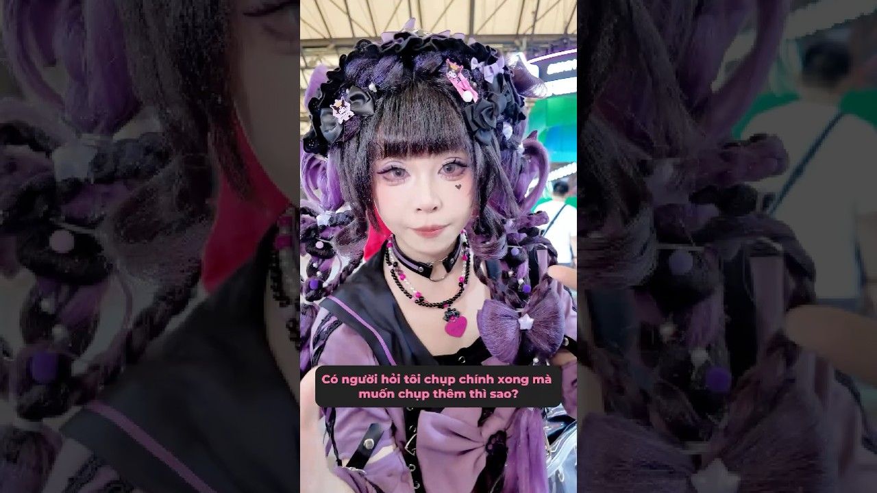 Thấy cảnh thu nhỏ tại lễ hội luôn nè! Mau chụp thôi #meowcosplay #shorts
