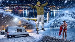 SOLO ARCTIC NORTH ON A SPRINTER CAMPER 🥶 -35°C | NORWAY AND SWEDEN IN WINTER | FULL JOURNEY