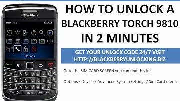how to unlock a blackberry torch 9810 using a mep mep2 unlock code