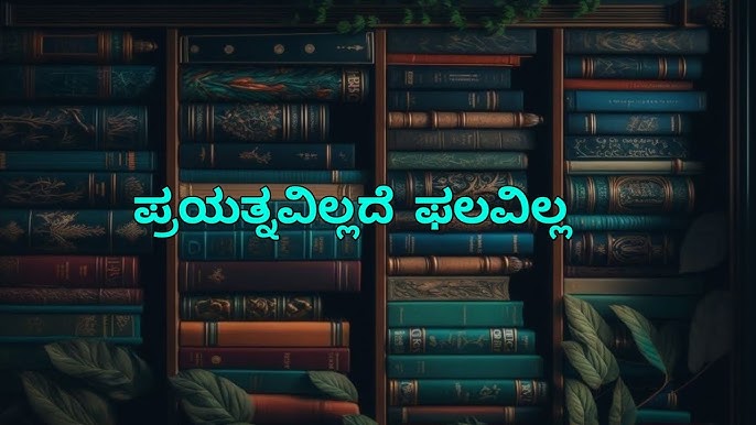 ಪ್ರಯತ್ನವಿಲ್ಲದೆ ಫಲವಿಲ್ಲ/G2/Without effort there is no fruit/kannada all  types of history and story - YouTube