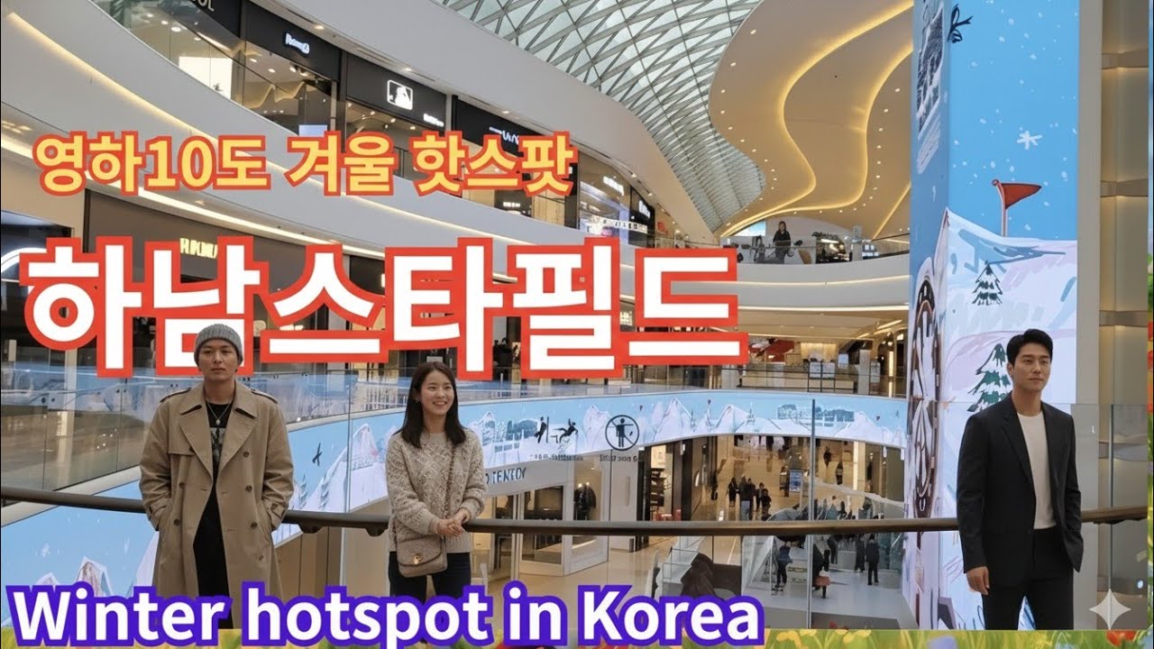 충격넓이와 무료주차? -10도 겨울 실내 핫플♡하남스타필드 미세먼지?🥶 실내 베스트 .먹거리.영풍문고. Hanam Starfield in Korea Education place
