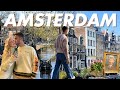 Amsterdam Vlog: Nine Streets, Tulips & Food ๐ท