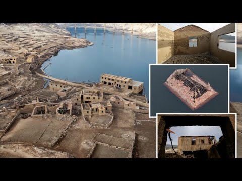 A Ghost Village Emerges In Spanish Reservoir