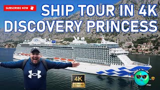 Discovery Princess Tour in 4K | Ship Tour | Travel Vlog       #cruiseshiptour #cruise