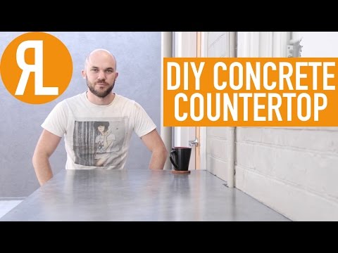 ভিডিও: কংক্রিট countertops মসৃণ?