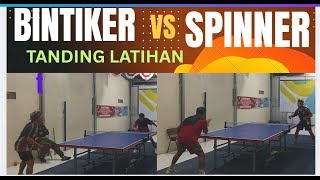 Komunitas Pingpong GBR - Tanding seru Sahlan Spinner VS Wawan Punteun Bintiker