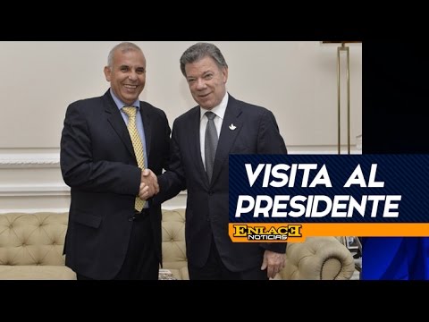 Alcalde electo visitó al Presidente Santos