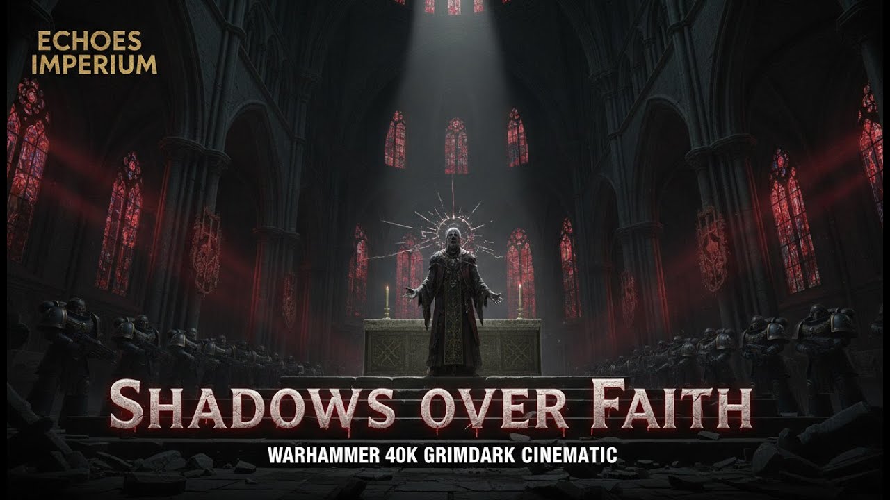 Shadows Over Faith | Warhammer 40K Grimdark War Corrupts Belief 🔥 Full Cinematic