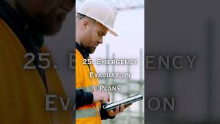 Emergency Evacuation Plans - 50 Toolbox Meeting Topics