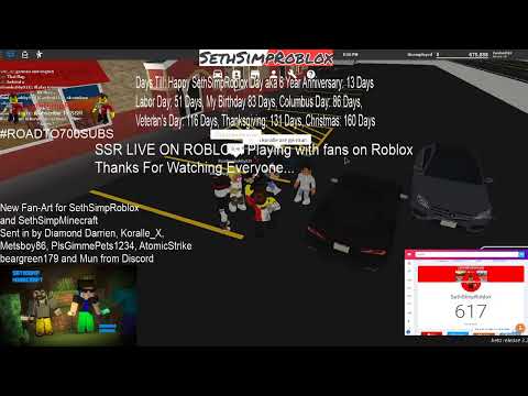Ssr Live Playing With Fans On Roblox And Maybe On Discord Youtube - roblox birthday invitation how to get robux zephplayz