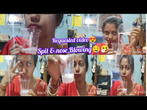 #requested #video 🤤🤧 😍#Spit challege & #noseBlowing #challenge #viral #tripura