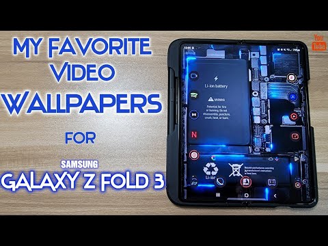 My Favorite (VIDEO WALLPAPERS) For (GALAXY Z FOLD 3) - YouTube