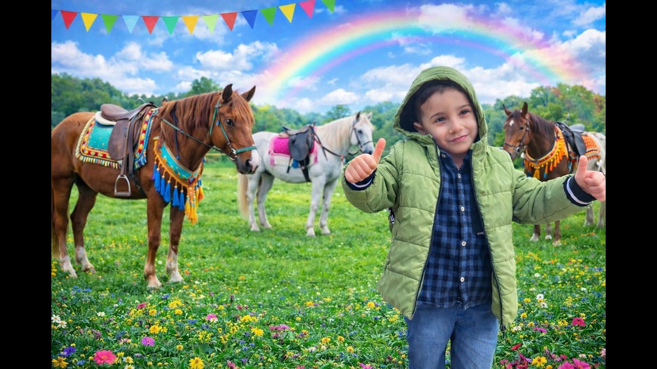 PİKNİĞE GİTTİK ATLARI SEVDİK !!