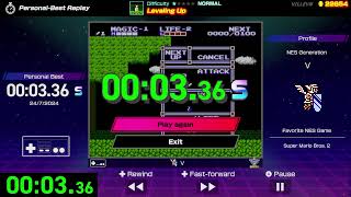 TIED WORLD RECORD: Leveling Up (03.36) - S Rank - Nintendo World Championships NES Edition