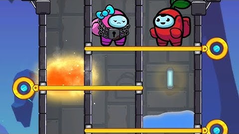 Rescue Impostor: Pull The Pin All Level New Gameplay Walkthrough Puzzle