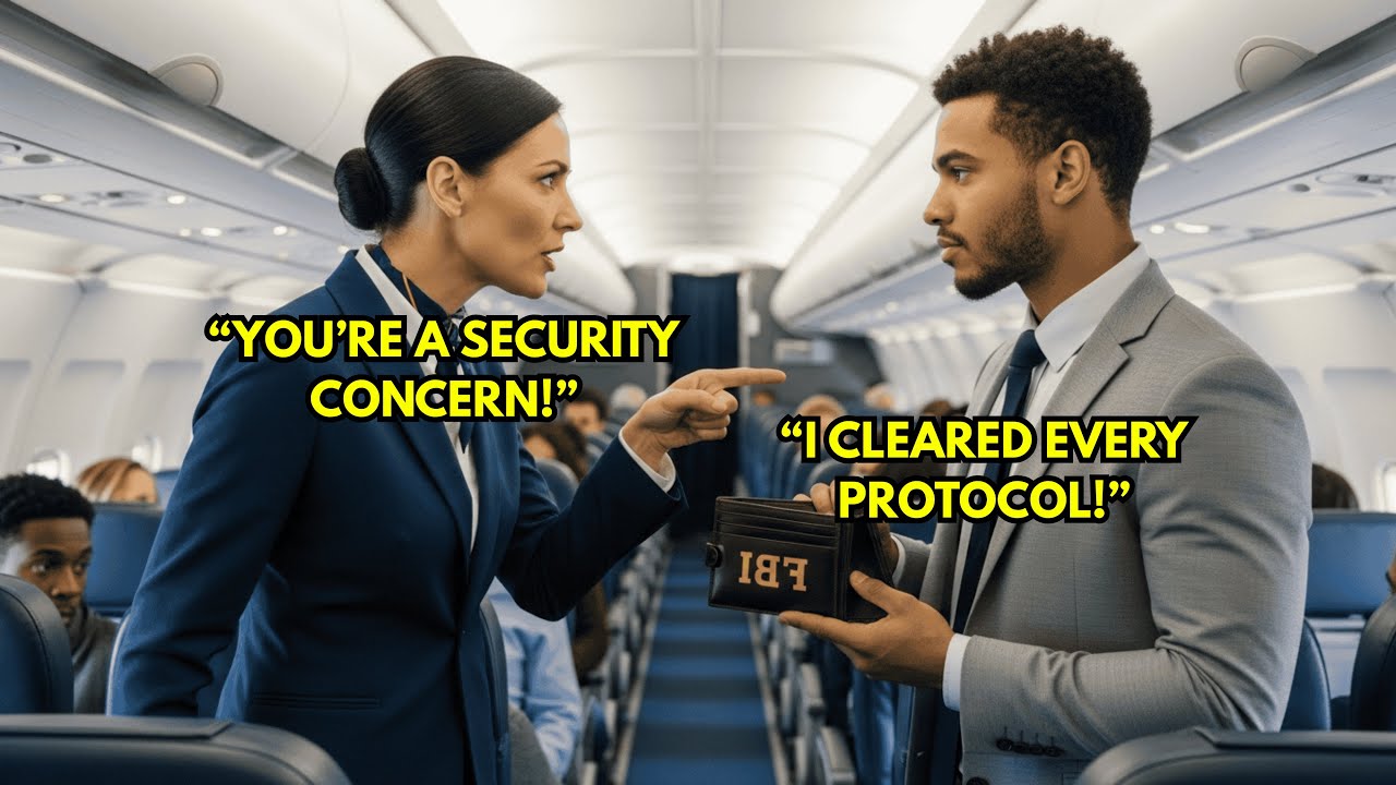Flight Attendant Refuses To Fly With Black Man Onboard — Then Security Uncovers His DHS Mission