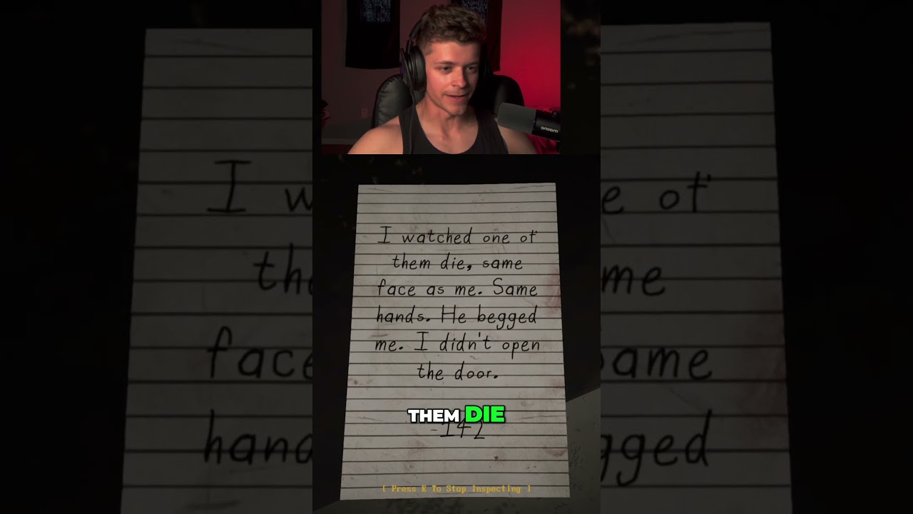 A Horror Game where the Player CAN'T BLINK | Vigil