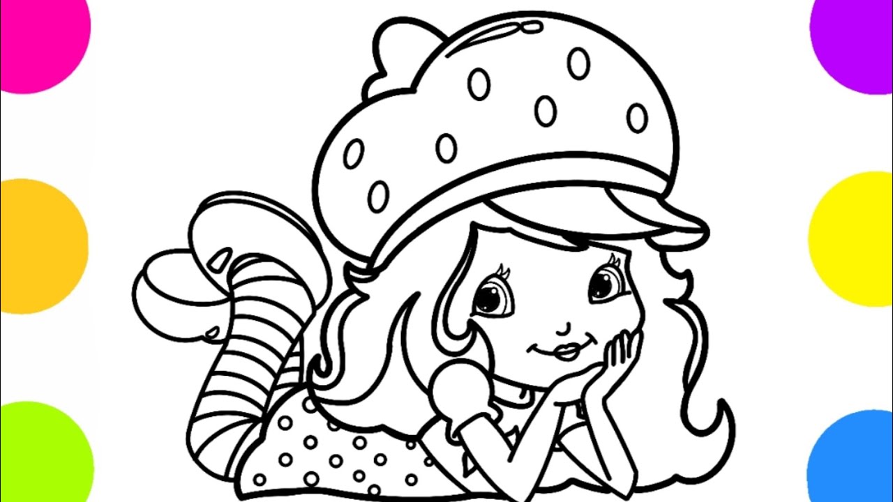 Desenhando - MORANGUINHO!! Como desenhar a Moranguinho passo a passo ...