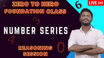 ZERO TO HERO FOUNDATION CLASS | NUMERIC SERIES - PRELIMS | REASONING SESSION - 10 | MR.JD