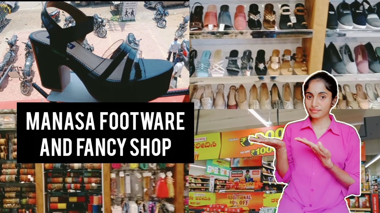 Manasa footware and fancy shop in k r pet| verities of collection ...