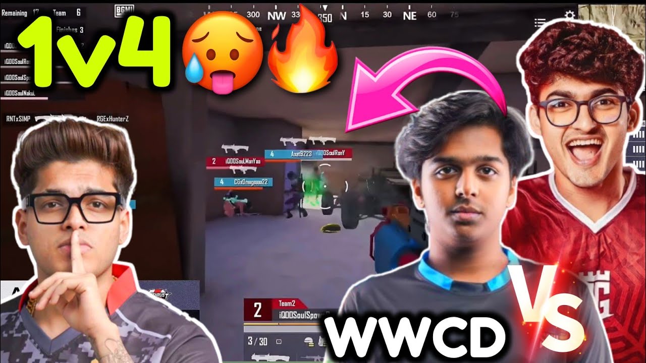 SOUL Vs CARNIVAL Vs GODL 😱🚨 • SOUL 14 Kills WWCD 🇮🇳👑 SouL Rony 1v4 GE ...