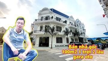 Bán nhà Thuận An Bình Dương | dt 100m2 lô góc 2 mặt tiền | đường thông hè thoáng