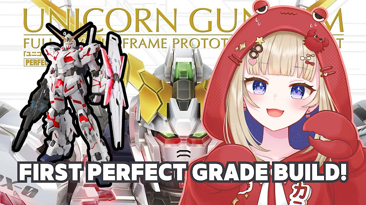 First Perfect Grade! A Gift from a Fan. PG RX-0 Unicorn Gundam Full Psycho Frame [Handcam] PART 1