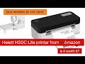 Amazon Helett H30C Lite thermal label printer | full review | Label printer online business meesho