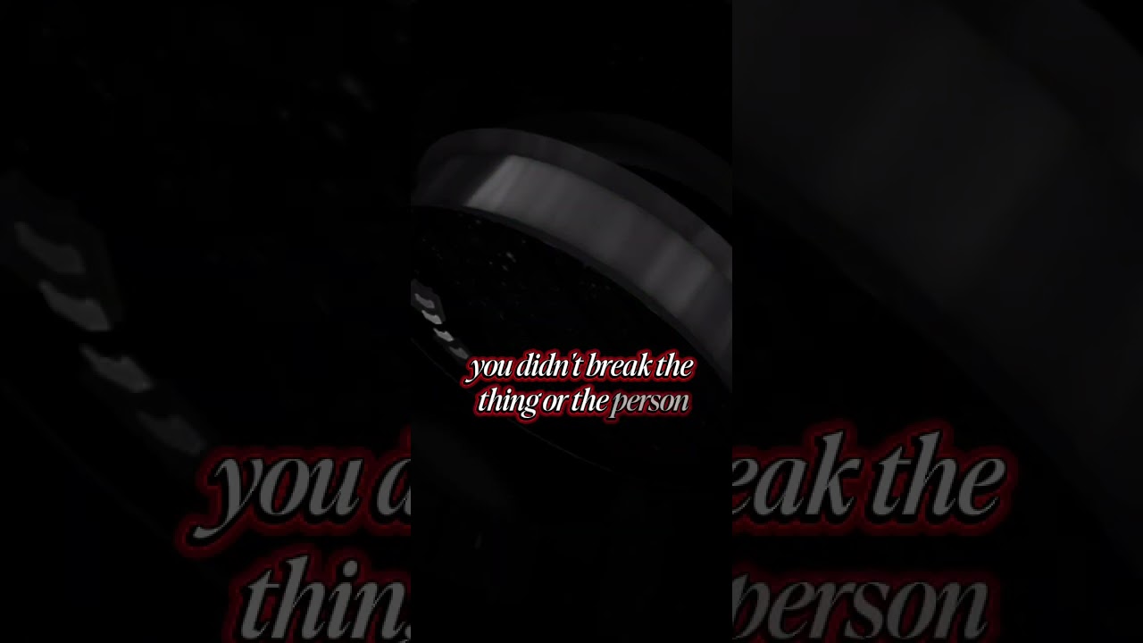 Ты его не сломал