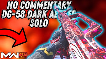 MW3 Zombies DG-58 Dark Aether Run Solo No Commentary Gameplay OP Loadout