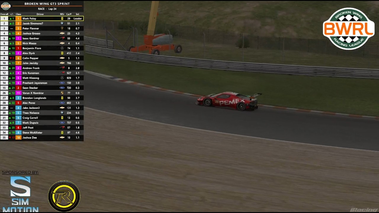 MOST CHAOTIC RACE IN 3 SEASONS! | GT3 Sprint Championship Season 20 Round 3 at Zandvoort | BWRL