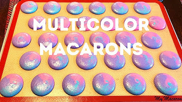 Multi-Color Macaron | One Batch | One Piping Bag