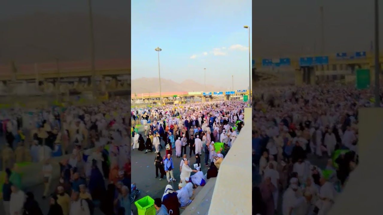 Mina to Rumi route then Haram pak