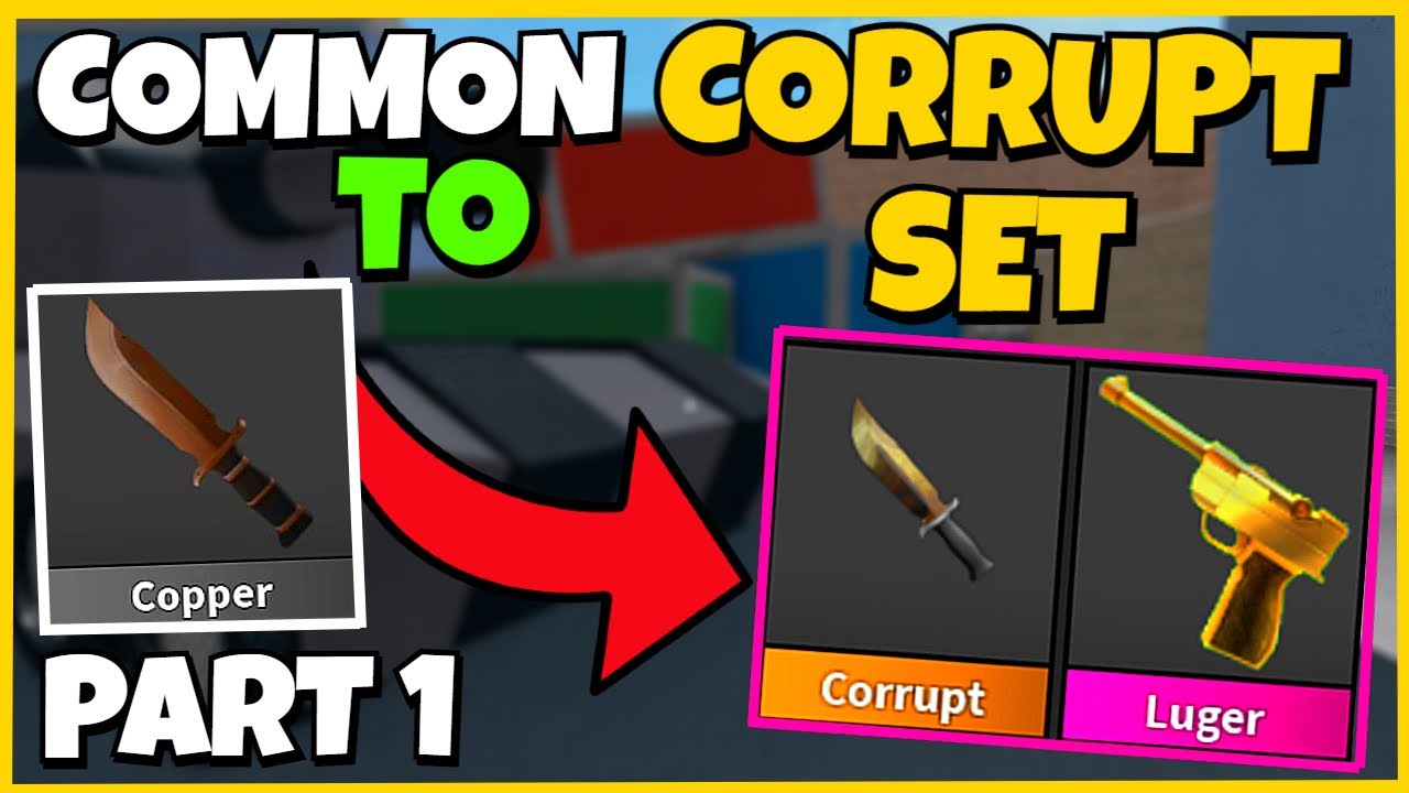 COMMON TO CORRUPT SET TRADING IN MM2… (Murder Mystery 2)