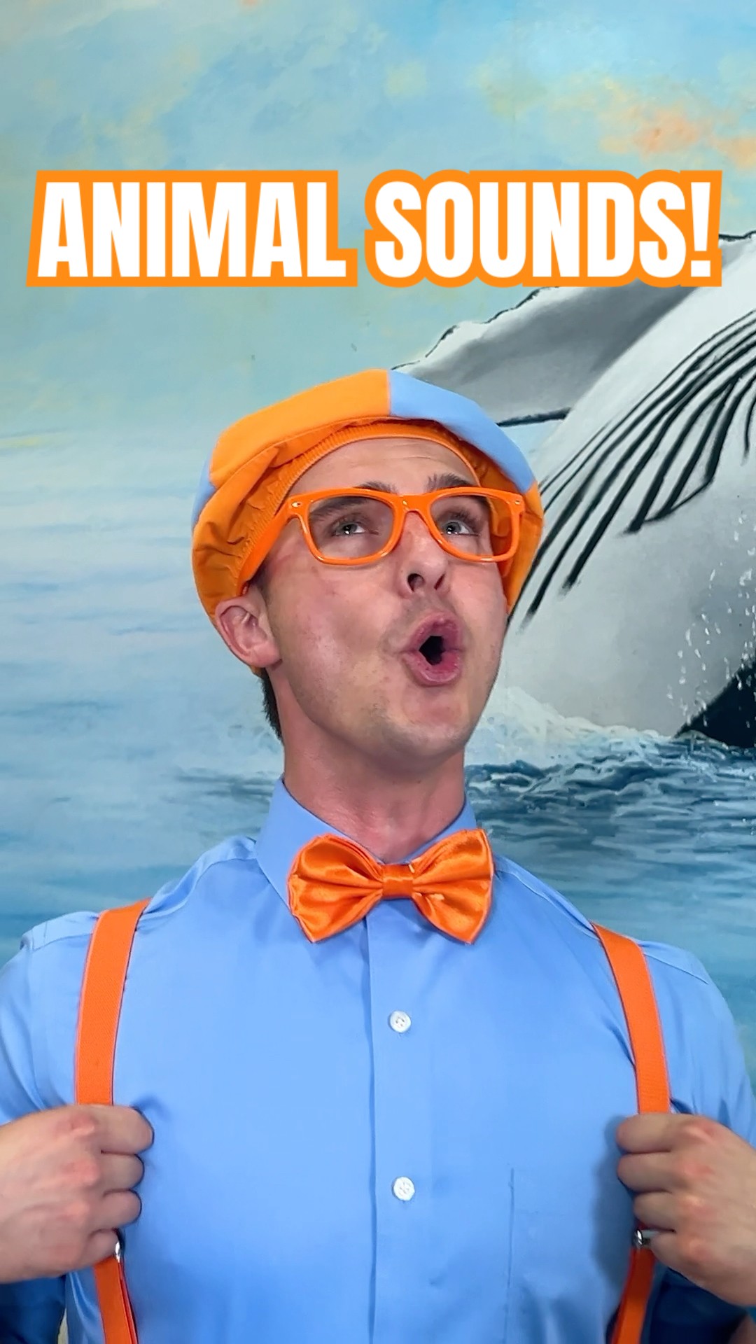 Learn to Make ANIMAL Sounds???! Oink! Bark! Meow! #blippi #shorts #animals