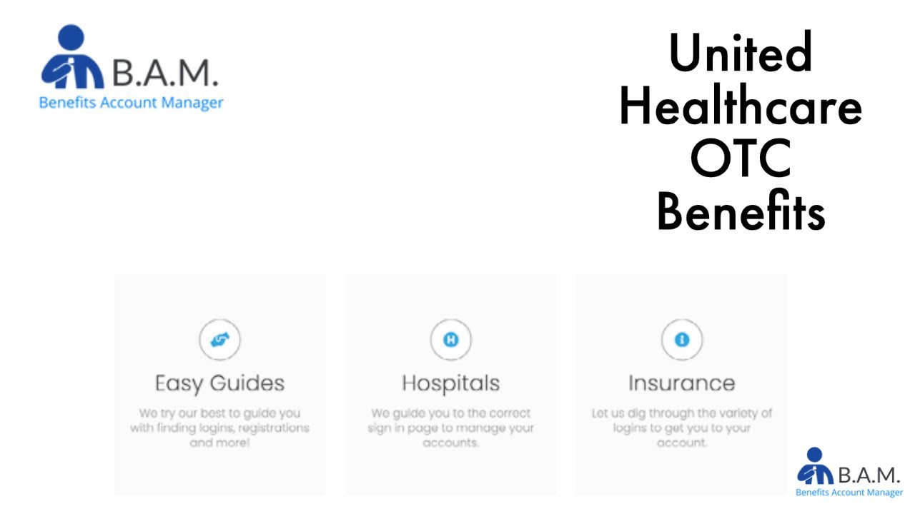United Healthcare OverTheCounter OTC Catalog OTCHS YouTube