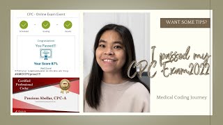 I PASSED MY CPC EXAM 2022| Medical Coding Journey