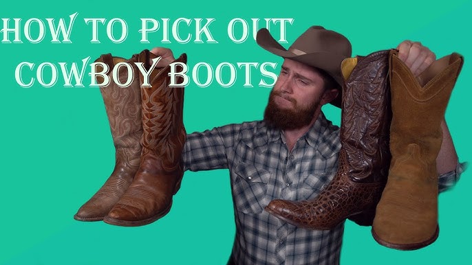 Men's Guide: How To Wear Cowboy Boots the Right Way – Country View