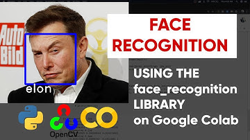 Face Recognition in Python using face_recognition Library (in Google Colab)