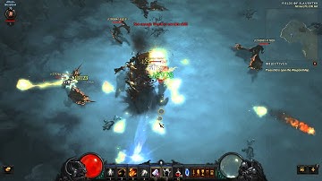 Diablo III: Reaper of Souls - Crusader class skill: Fist of Heavens (Divine Well Rune)