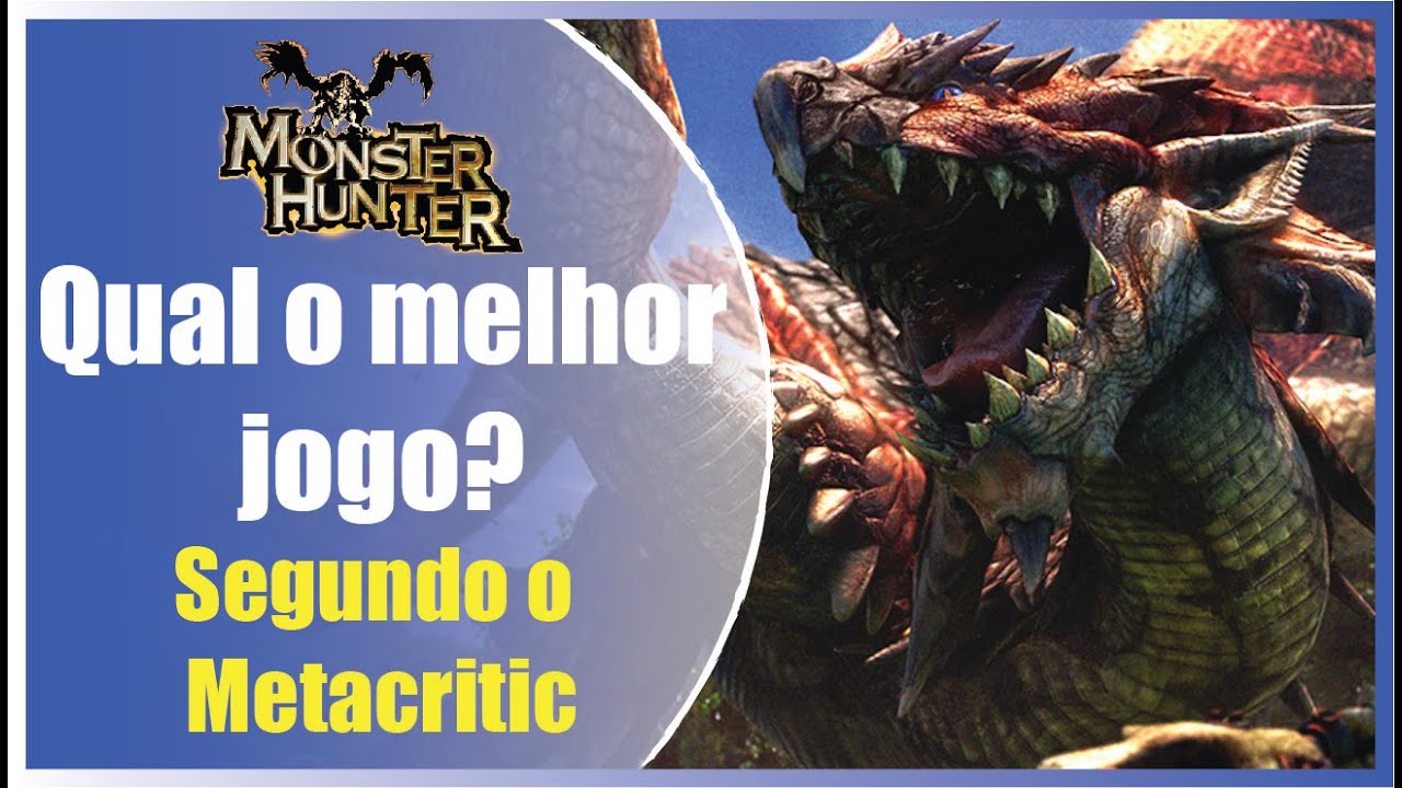 Os melhores jogos de Monster Hunter segundo o Metacritic 